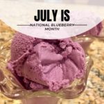 NATIONAL BLUEBERRY MONTH