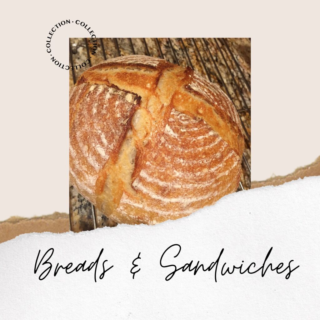 Delicious breads and satisfying sandwich recipes
